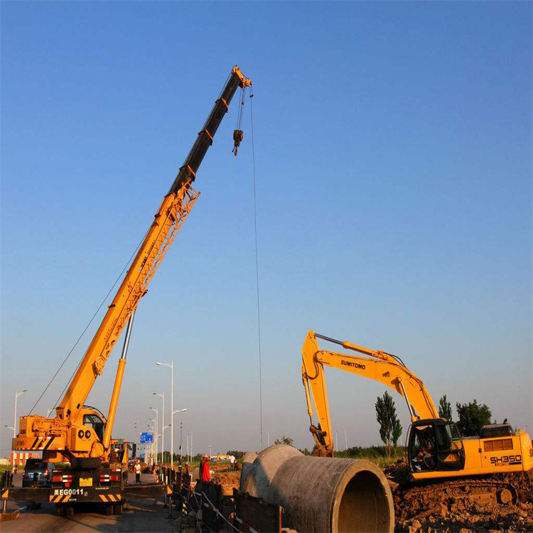 滕州25吨吊车吊8吨,最远吊多少米