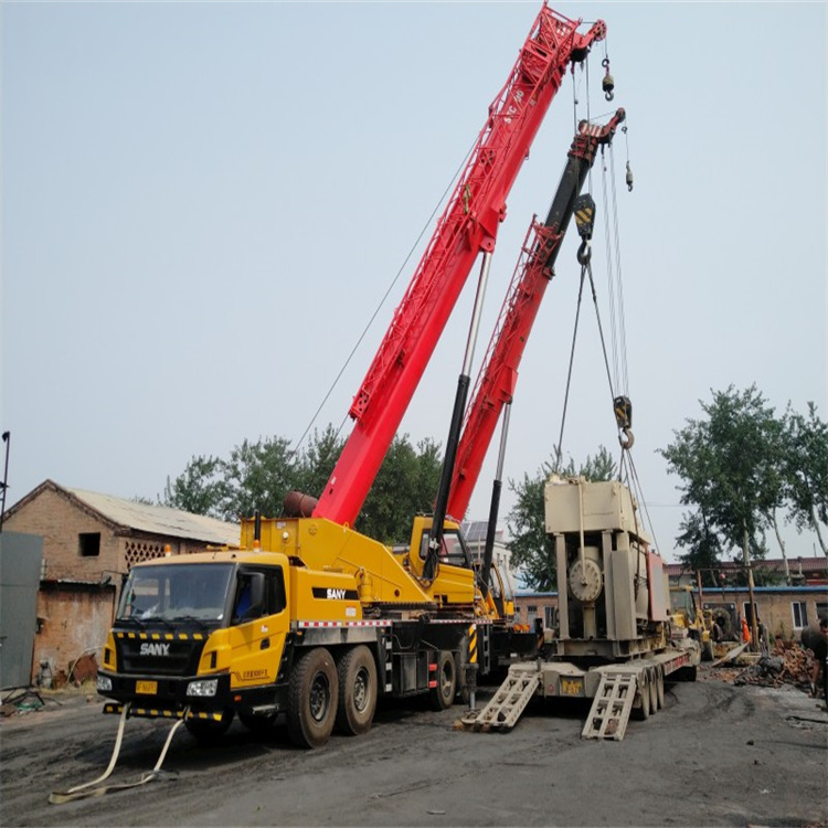 滕州附近大吊车出租|工地吊装设备租赁